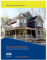 New Modular Homes Brochure Available From NAHB