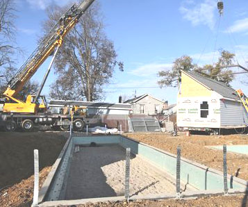 Three of Six Unibilt Homes Go Up in Walnut Hills (Cincinnati, OH)